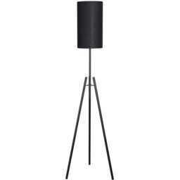 Bhodi Floor Black Lamp - Wilko - thumbnail 2