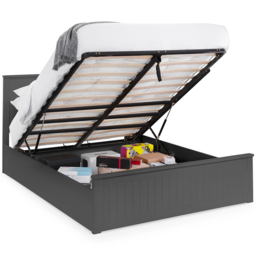 Julian Bowen Maine King Anthracite Ottoman Bed - Grey - Wilko - thumbnail 7