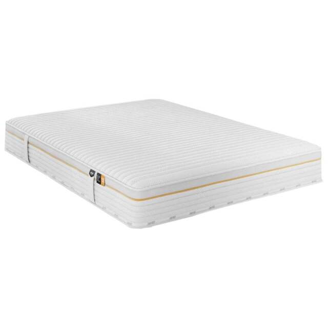Jay-Be Bio Fresh Double Hybrid 2000 e-Pocket Eco-Friendly Mattress - White - Wilko - image 1