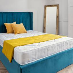 Julian Bowen King Size Bonnel Spring Semi Orthopaedic Mattress - White - Wilko - thumbnail 3