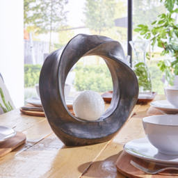 Luxform Crescent Solar Powered Garden Ornament - Size: 9 x 29.4 x 30.5cm - Black - Wilko - thumbnail 7
