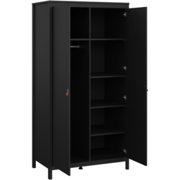 Florence Barcelona Matt Black 3 Piece Bedroom Furniture Set - Furniture To Go - Wilko - thumbnail 4