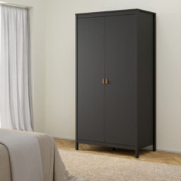 Florence Barcelona Matt Black 3 Piece Bedroom Furniture Set - Furniture To Go - Wilko - thumbnail 6