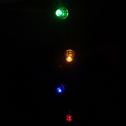 Samuel Alexander 40 Multicolour LED Palace Cage Christmas Lights - Size: 4 x 400 x 4cm - Wilko - thumbnail 5