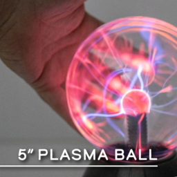 Global Gizmos Interactive Plasma Ball 5 inch - Size: 20 x 15.3 x 13cm - Multi - Wilko - thumbnail 5