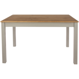 Core Products Corona Linea 4 Seater Rectangular Dining Table Grey - Wilko - thumbnail 4