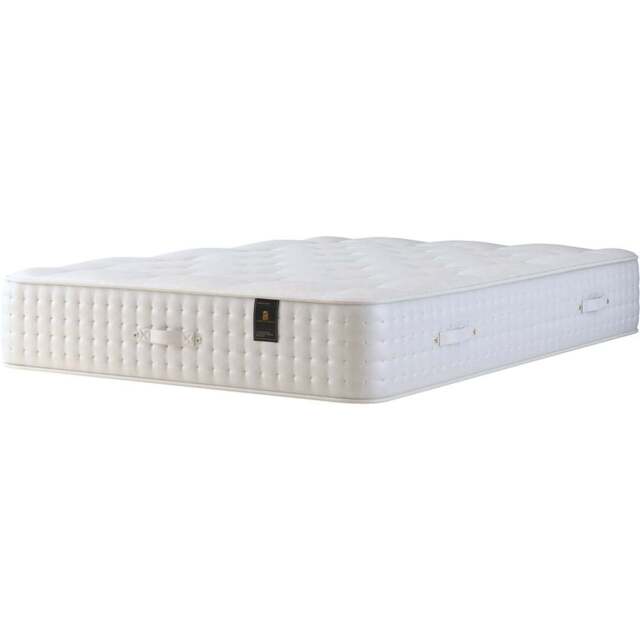 Aspire Furniture Laurence Llewelyn-Bowen Luxury Natural Small Double 3000 Pocket Sprung Mattress - White - Aspire Beds - Wilko - image 1