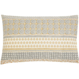 Helena Springfield King Size Graphite and Copper Folk Stripe Duvet Set - Graphite / Copper - Wilko - thumbnail 3