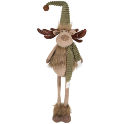 Extendable Woodland Reindeer Standing Decoration Brown - Amber Charm - Wilko - thumbnail 5