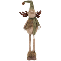 Extendable Woodland Reindeer Standing Decoration Brown - Amber Charm - Wilko - thumbnail 6