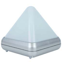 Lifemax Soothing Sounds Pyramid - Size: 10 x 10 x 10cm - Silver - Wilko