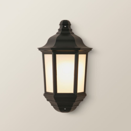 ValueLights IP44 Wiltshire Aluminium Dusk Till Dawn Wall Lantern - Size: 36.5 x 17.5 x 9.5cm - Silver - Wilko - thumbnail 4