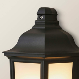 ValueLights IP44 Wiltshire Aluminium Dusk Till Dawn Wall Lantern - Size: 36.5 x 17.5 x 9.5cm - Silver - Wilko - thumbnail 6
