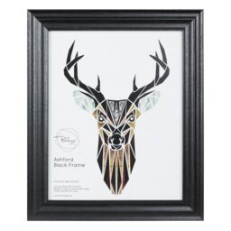 Ashford Black Photo Frame 20 x 16 inch - The Port. Co Gallery - Wilko