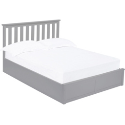 LPD Furniture Oxford King Size Grey Ottoman Bed Frame - LPD Home - Wilko - thumbnail 3