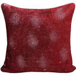 Intimates Glitter Red Filled Cushion 43 x 43cm 2 Pack - Wilko