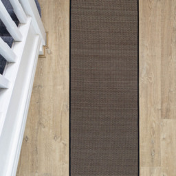 JVL Antarra Black and Brown Rubber Backed Door Runner 50 x 150cm - Size: 150 x 50 x 0.3cm - Wilko - thumbnail 7