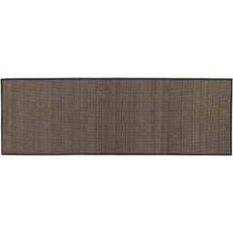 JVL Antarra Black and Brown Rubber Backed Door Runner 50 x 150cm - Size: 150 x 50 x 0.3cm - Wilko - thumbnail 1