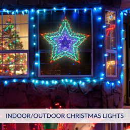 The Christmas Workshop 35 Multicolour LED Star Silhouette Light - Wilko - thumbnail 7