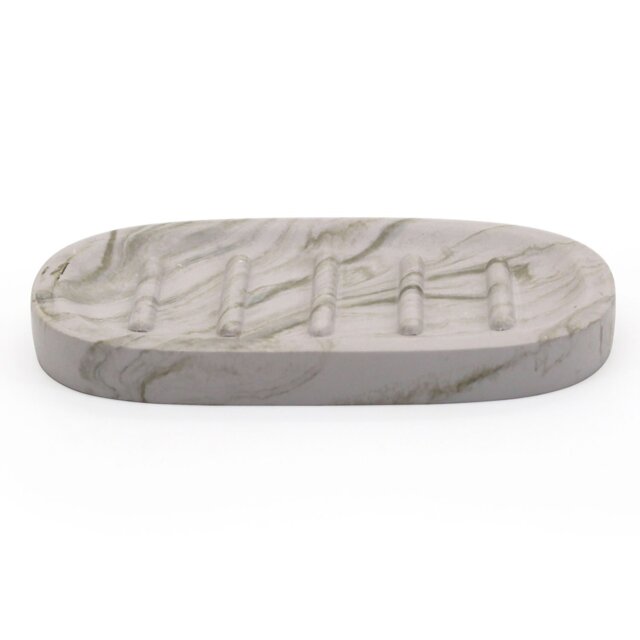 Cloud Marble Soap Dish Neutral - Wilko - image 1