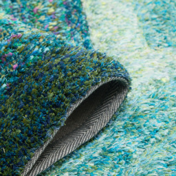 DS Living Trellis Blue Ultra Plush Rug 160 x 230cm - Wilko - thumbnail 6