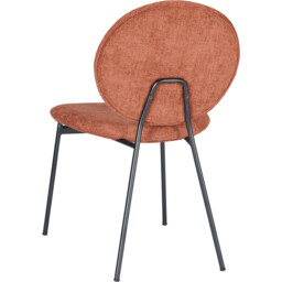 Pair of Maybury Dining Chairs - Burnt Orange - Wilko - thumbnail 6