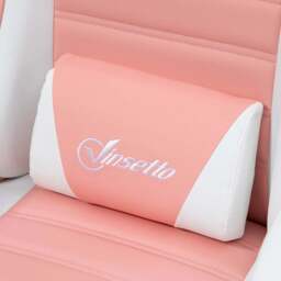 Portland Pink PU Leather Rabbit Ears Recliner Gaming Chair - Size: 65 x 63 x 142cm - Wilko - thumbnail 4