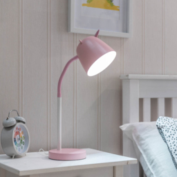 ValueLights Unicorn Desk Table Lamp with LED Lights - Size: 36 x 30 x 14cm - Pink - Wilko - thumbnail 3
