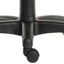 Teknik Office Practica Faux Leather Desk Chair Black - Size: 95 x 49 x 45cm - Wilko - thumbnail 6