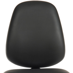 Teknik Office Practica Faux Leather Desk Chair Black - Size: 95 x 49 x 45cm - Wilko - thumbnail 4