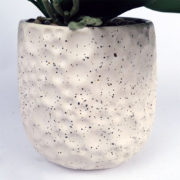 Botanik White Orchid Artificial Tree in Ceramic Bubble Planter 60cm - Size: 60 x 30 x 30cm - Wilko - thumbnail 5