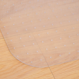 Portland Office Carpet Protector Mat - Size: 900mmⅹ1200mmⅹ1.5mm - White - Wilko - thumbnail 6