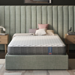 Aspire Small Double Pocket+ and Wool Mattress - White - Wilko - thumbnail 3