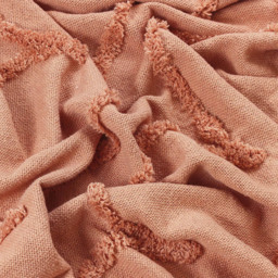 furn. Jakarta Blush Pink Tufted Throw 130 x 180cm - Size: 180 x 130cm - Wilko - thumbnail 4