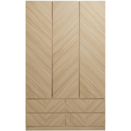 GFW Catania Euro Oak 4 Piece Bedroom Furniture Set - Wood - Wilko - thumbnail 4