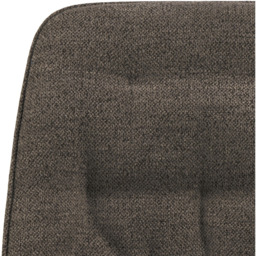 Florence Wicklow Brooke 4 Seater Dining Set Grey Black and Taupe - Grey/Black/Taupe - Wilko - thumbnail 6
