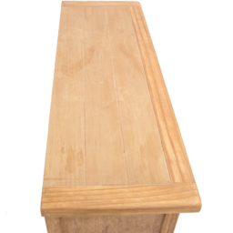 Lugo 3 Shelf Waxed Bookcase - Wood - Wilko - thumbnail 7