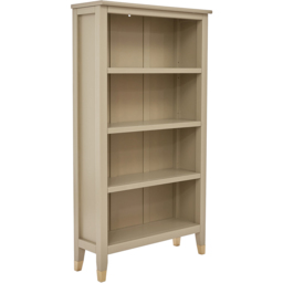 Palazzi 4 Shelves Clay Bookcase - Size: 4 Shelf - Cream - Wilko - thumbnail 3