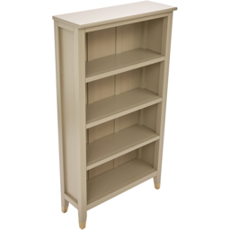 Palazzi 4 Shelves Clay Bookcase - Size: 4 Shelf - Cream - Wilko - thumbnail 5