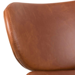 Florence Cazar Brown Lounge Chair - Size: Single - Furniture To Go - Wilko - thumbnail 6