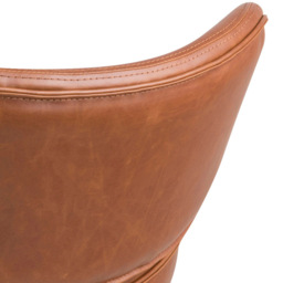 Florence Cazar Brown Lounge Chair - Size: Single - Furniture To Go - Wilko - thumbnail 7