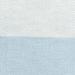 Tofino Herringbone Cushion  - Blue - Wilko - thumbnail 5