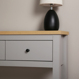 Wiltshire 3 Drawer Grey Console Table - Home Garden Direct - Wilko - thumbnail 6