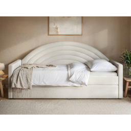 Flair Noa Beige Teddy Rainbow Day Bed with Trundle - Size: Single - Cream - Wilko - thumbnail 6