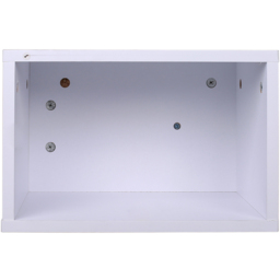 Living and Home 3 Shelf White Wall Mounted TV Stand Open Storage - Size: 23 x 135 x 35cm - Wilko - thumbnail 5