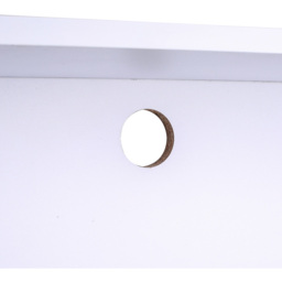 Living and Home 3 Shelf White Wall Mounted TV Stand Open Storage - Size: 23 x 135 x 35cm - Wilko - thumbnail 7