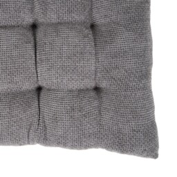 Soft Textured Seat Pad Grey - Wilko - thumbnail 4