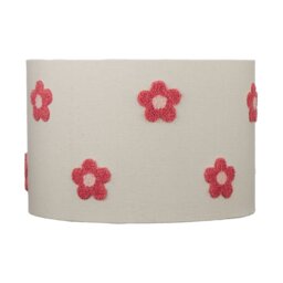 Embroidered Flower Shade - Pink - Wilko - thumbnail 1