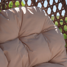 Artemis Home Alston 2 Seater Cream Garden Hanging Egg Chair - Size: 190 x 130 x 75cm - Wilko - thumbnail 4