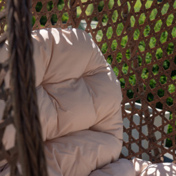 Artemis Home Alston 2 Seater Cream Garden Hanging Egg Chair - Size: 190 x 130 x 75cm - Wilko - thumbnail 5